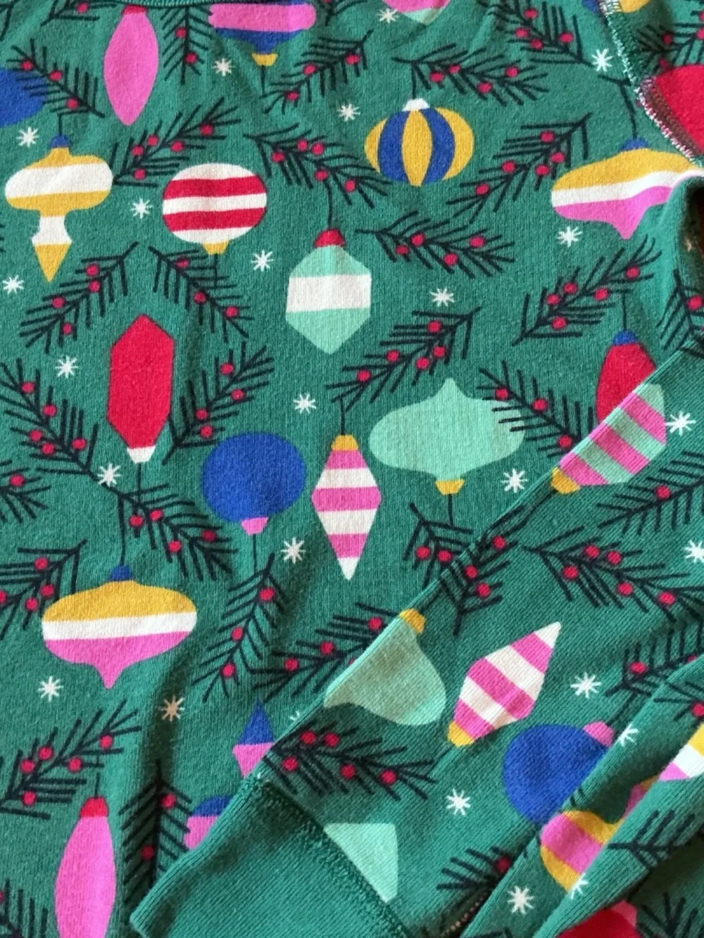 Hanna Andersson Christmas Ornament Organic Cotton Pajamas 12